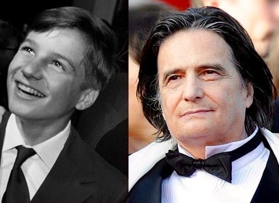 The two faces of Jean-Pierre Léaud: (left) as the young rebel with a cause in his first film The 400 Blows and the veteran actor today